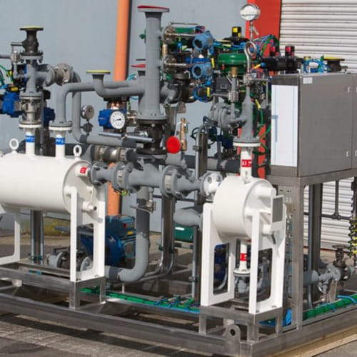 Single Fluid Heating Cooling System